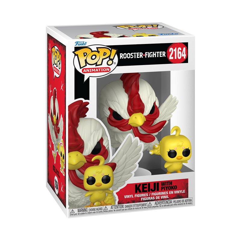 Funko Pop! Animation - Keiji with Piyoko 2164 - Rooster Fighter Vinyl Figure