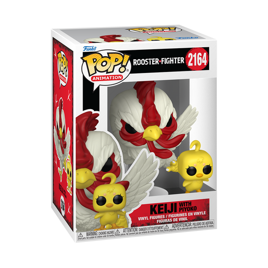 Funko Pop! Animation - Keiji with Piyoko 2164 - Rooster Fighter Vinyl Figure