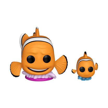 Funko Pop! Disney Pixar - Marlin With Nemo 1814 - Finding Nemo Vinyl Figure