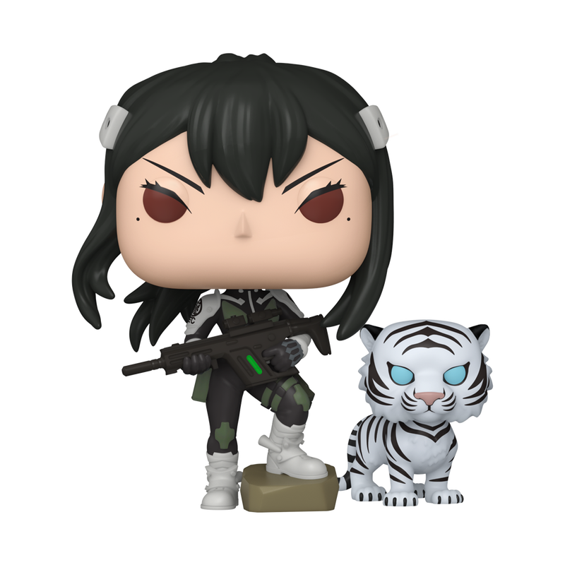 Funko Pop! Animation - Mina Ashiro & Bakko 2085 - Kaiju No. 8 [Entertainment Earth] Vinyl Figure