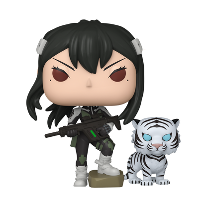 Funko Pop! Animation - Mina Ashiro & Bakko 2085 - Kaiju No. 8 [Entertainment Earth] Vinyl Figure