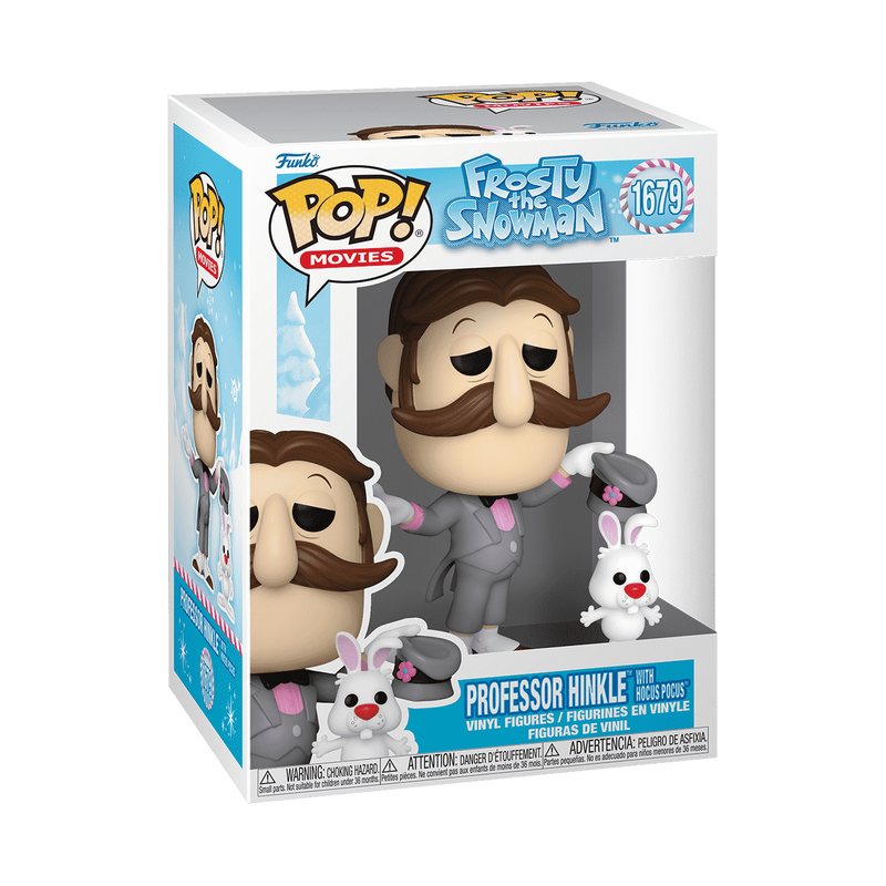 Funko Pop! Movies - Professor Hinkle w/ Hocus Pocus 1679 - Frosty the Snowman Vinyl Figure