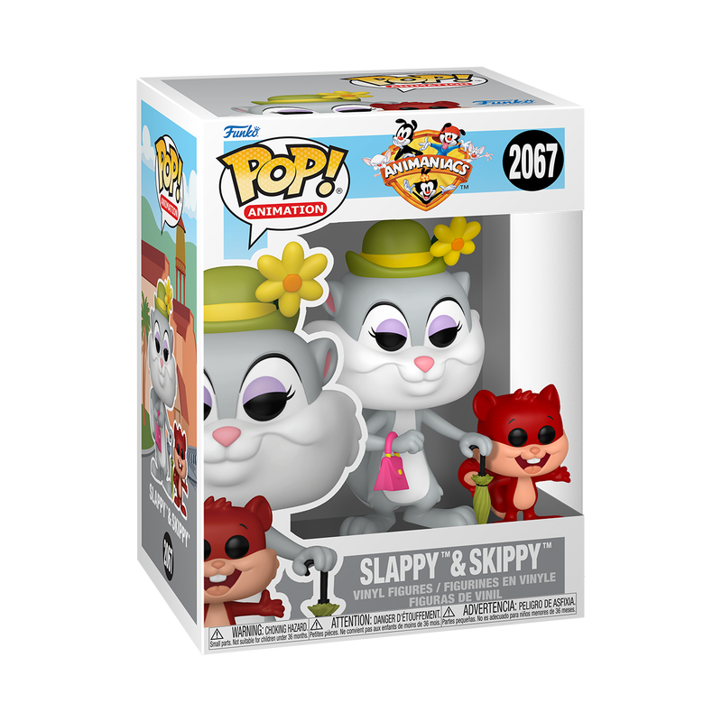 Funko Pop! Slappy & Skippy #2067 Animaniacs Vinyl Figure