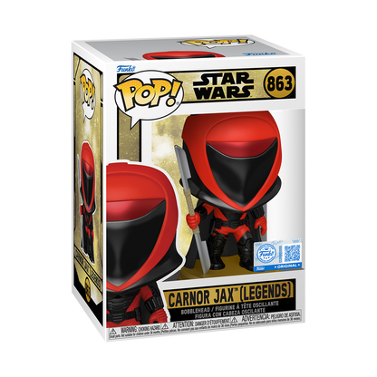 Funko Pop! Star Wars - Carnor Jax (Legends) 846 - Star Wars Legends [Specialty]Vinyl Figure