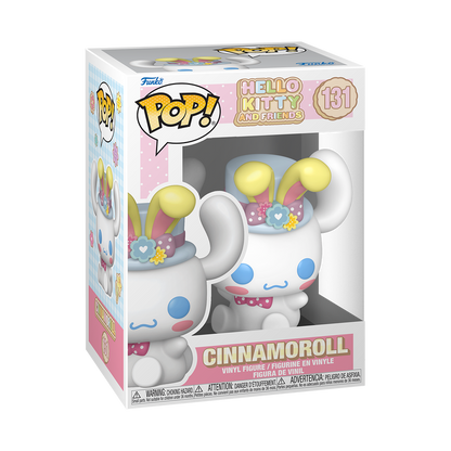 Funko Pop! Cinnamoroll W/ Bunny Ears #131 - Hello Kitty & Friends Vinyl Figure