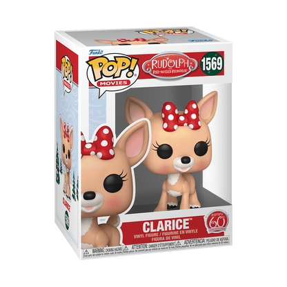 Funko Pop! Movies - Clarice 1569 - Rudolph Red-Nosed Reindeer Vinyl Figure