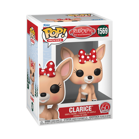 Funko Pop! Movies - Clarice 1569 - Rudolph Red-Nosed Reindeer Vinyl Figure