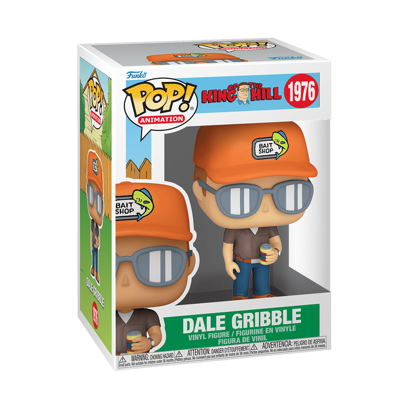 Funko Pop! Animation - Dale Gribble 1976 - King of the Hill Vinyl Figure