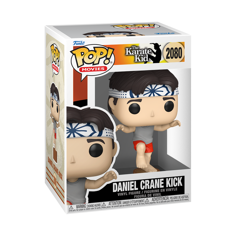 Funko Pop! Movies - Daniel (Crane Kick) 2080 - The Karate Kid Vinyl Figure