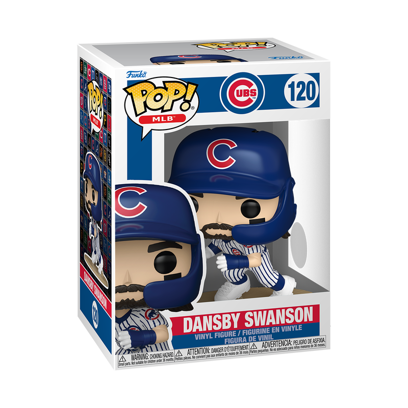 Funko Pop! MLB - Dansby Swanson #120 Cubs Vinyl Figure