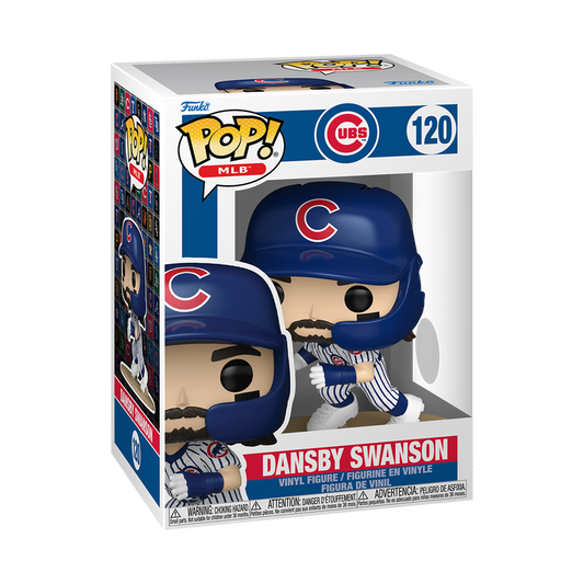 Funko Pop! MLB - Dansby Swanson #120 Cubs Vinyl Figure