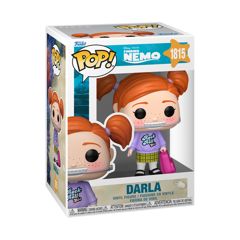 Funko Pop! Disney Pixar - Darla 1815 - Finding Nemo Vinyl Figure