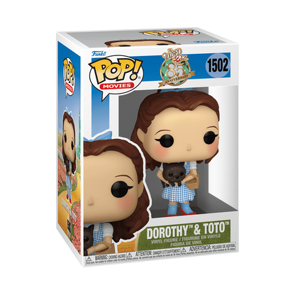 Funko Pop! Movies - Dorothy & Toto 1502 - The Wizard of Oz Vinyl Figure (Copy)