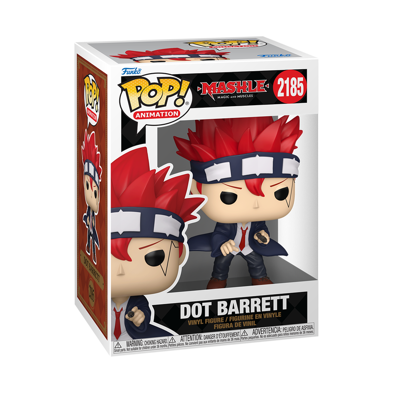 Funko Pop! Animation - Dot Barrett 2185 - Mashle Vinyl Figure