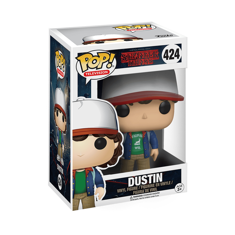 Funko Pop! Television - Dustin 424 - Stranger Things Vinyl Figure