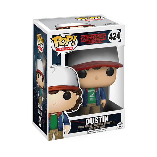 Funko Pop! Television - Dustin 424 - Stranger Things Vinyl Figure