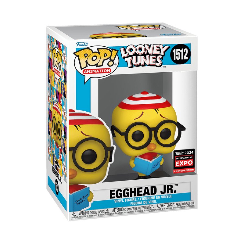 Funko Pop! Animation - Egghead Jr. 1512 - Looney Tunes [2024 Entertainment Expo] Vinyl Figure