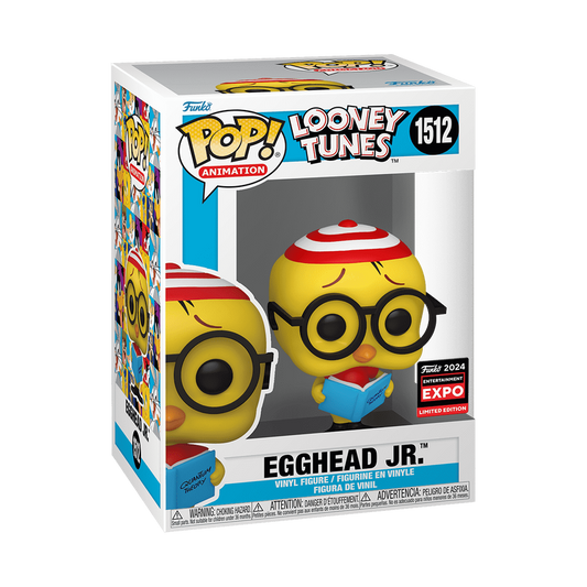 Funko Pop! Animation - Egghead Jr. 1512 - Looney Tunes [2024 Entertainment Expo] Vinyl Figure