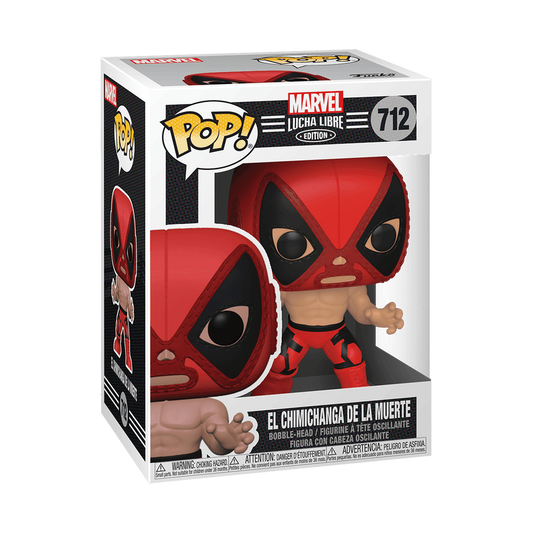 Funko Pop! El Chimichanga De La Muerte 712 - Marvel Lucha Libre Edition Vinyl Figure