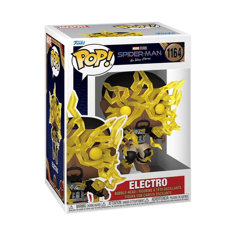 Funko Pop! Marvel - Electro 1164 - Spider-Man: No Way Home Vinyl Figure