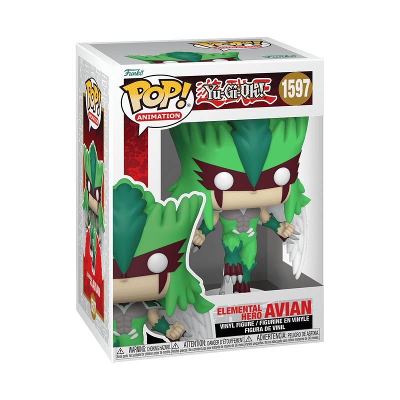 Funko Pop! Animation - Elemental Hero Avian 1597 - Yu-Gi-Oh! Vinyl Figure