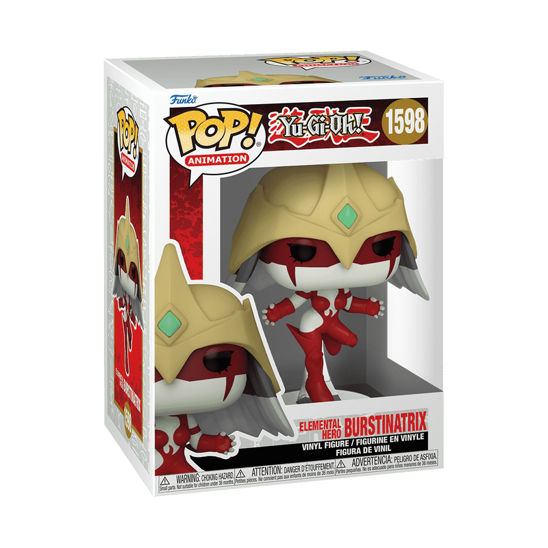 Funko Pop! Animation - Elemental Hero Burstinatrix 1598 - Yu-Gi-Oh! Vinyl Figure