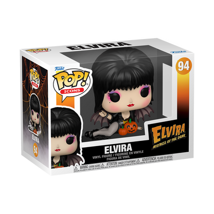 Funko Pop! Icons - Elvia 94 - Elvira Mistress Of The Dark Vinyl Figure