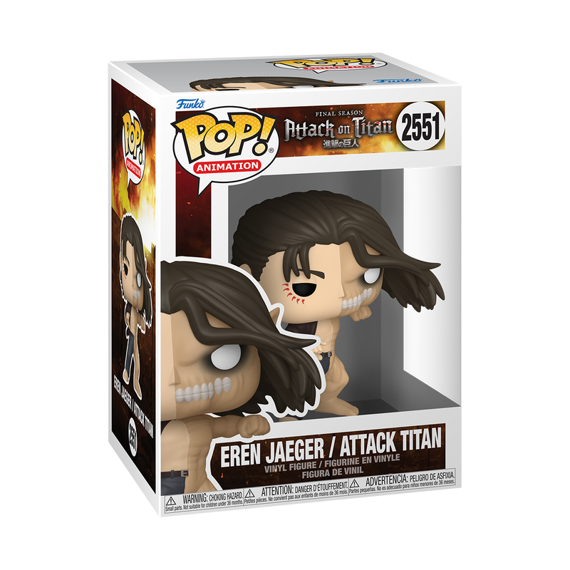 Funko Pop! Animation - Eren Jaeger/Attack Titan 2551 - Attack On Titan Vinyl Figure