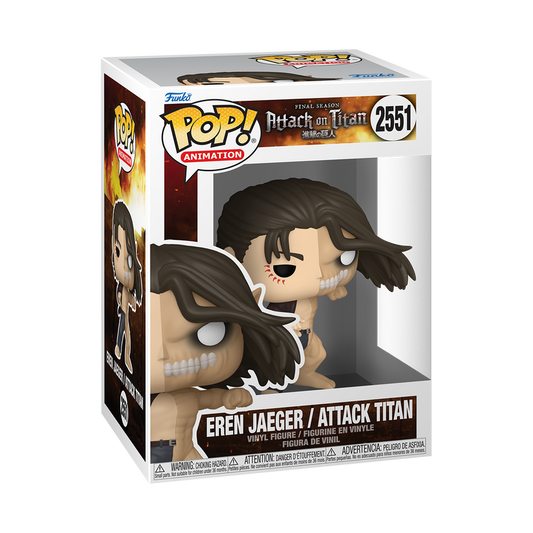 Funko Pop! Animation - Eren Jaeger/Attack Titan 2551 - Attack On Titan Vinyl Figure