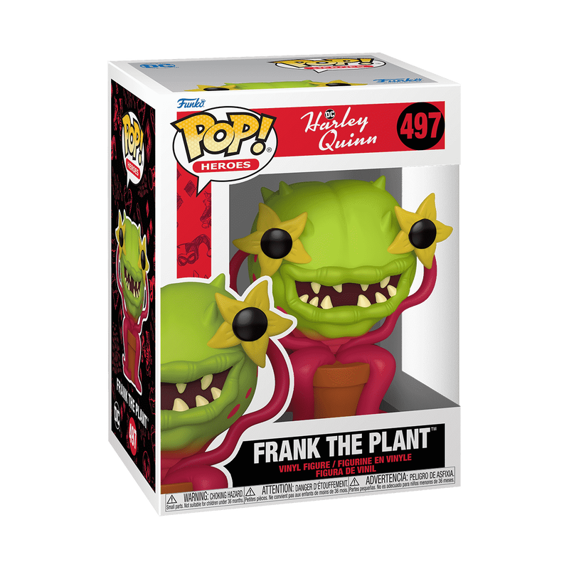 Funko Pop! Heroes - Frank The Plant 497 - Harley Quinn Vinyl Figure
