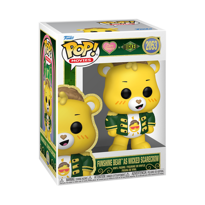 Funko Pop! Movies - Funshine Bear as Wicked Scarecrow 2053 - Care Bears x Wicked Vinyl Figure