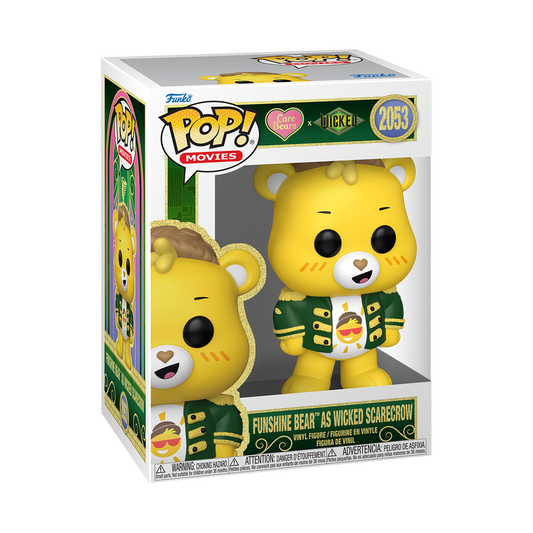 Funko Pop! Movies - Funshine Bear as Wicked Scarecrow 2053 - Care Bears x Wicked Vinyl Figure