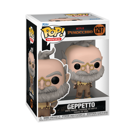Funko Pop! Movies - Geppetto 1297 - Pinocchio Vinyl Figure