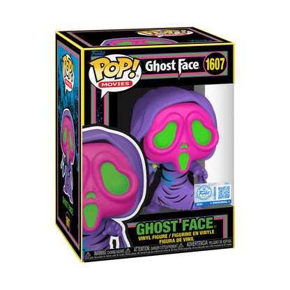 Funko Pop! Movies: Ghost Face #1607 Scream Vinyl Figure - Entertainment Earth Exclusive