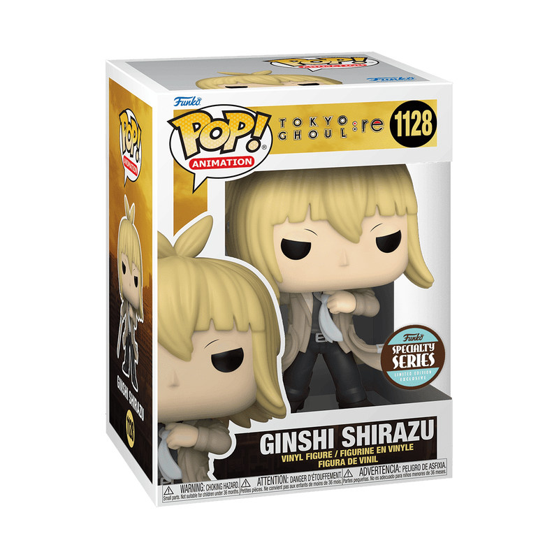 Funko Pop! Animation - Ginshi Shirazu 1128 - Tokyo Ghoul: re [Funko Specialty Series] Vinyl Figure