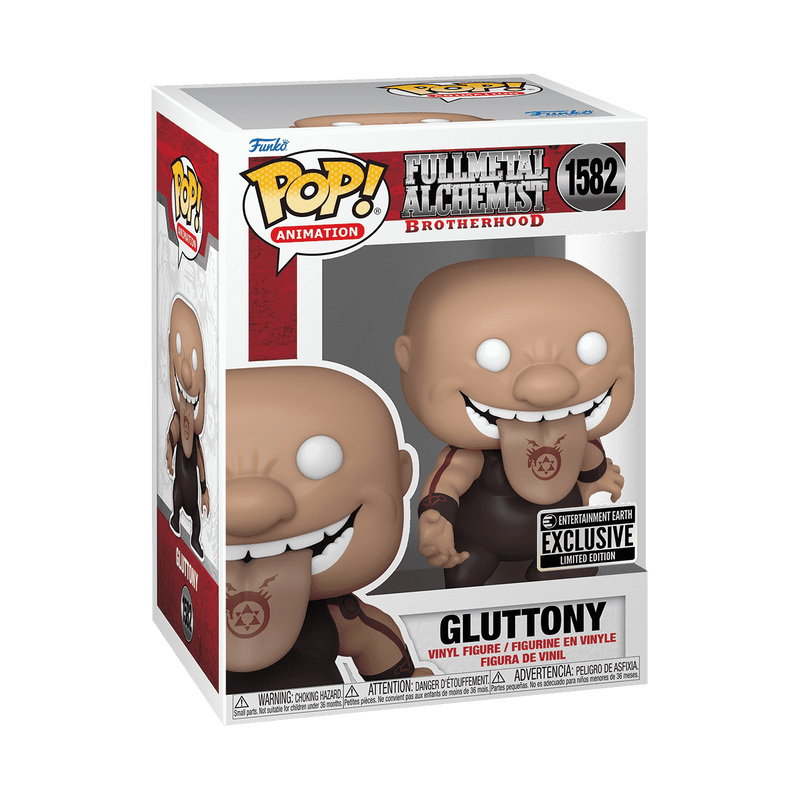 Funko Pop! Animation - Gluttony 1582 - Fullmetal Alchemist: Brotherhood Vinyl Figure
