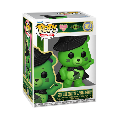 Funko Pop! Movies - Good Luck Bear as Elphaba Thropp 2052 - Care Bears x Wicked Vinyl Figure