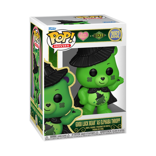Funko Pop! Movies - Good Luck Bear as Elphaba Thropp 2052 - Care Bears x Wicked Vinyl Figure