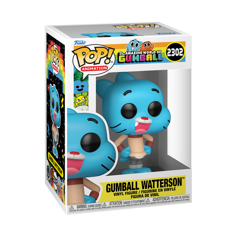Funko Pop! Animation - Gumball Watterson 2302 - The Amazing World of Gumball Vinyl Figure