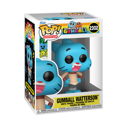Funko Pop! Animation - Gumball Watterson 2302 - The Amazing World of Gumball Vinyl Figure