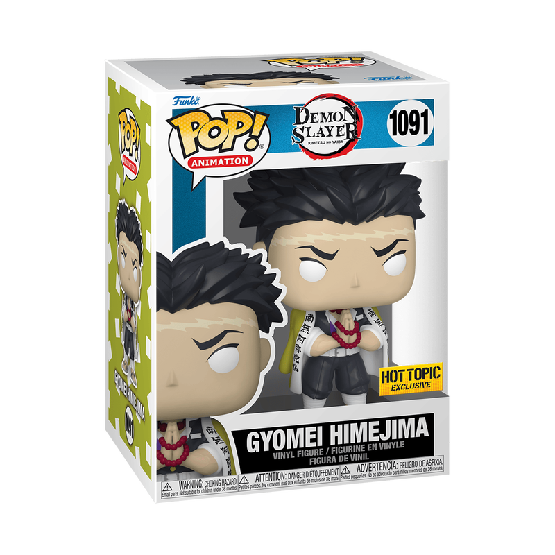 Funko Pop! Animation - Gyomei Himejima 1091 - Demon Slayer [Hot Topic] Vinyl Figure