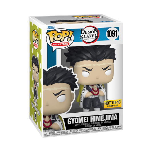 Funko Pop! Animation - Gyomei Himejima 1091 - Demon Slayer [Hot Topic] Vinyl Figure