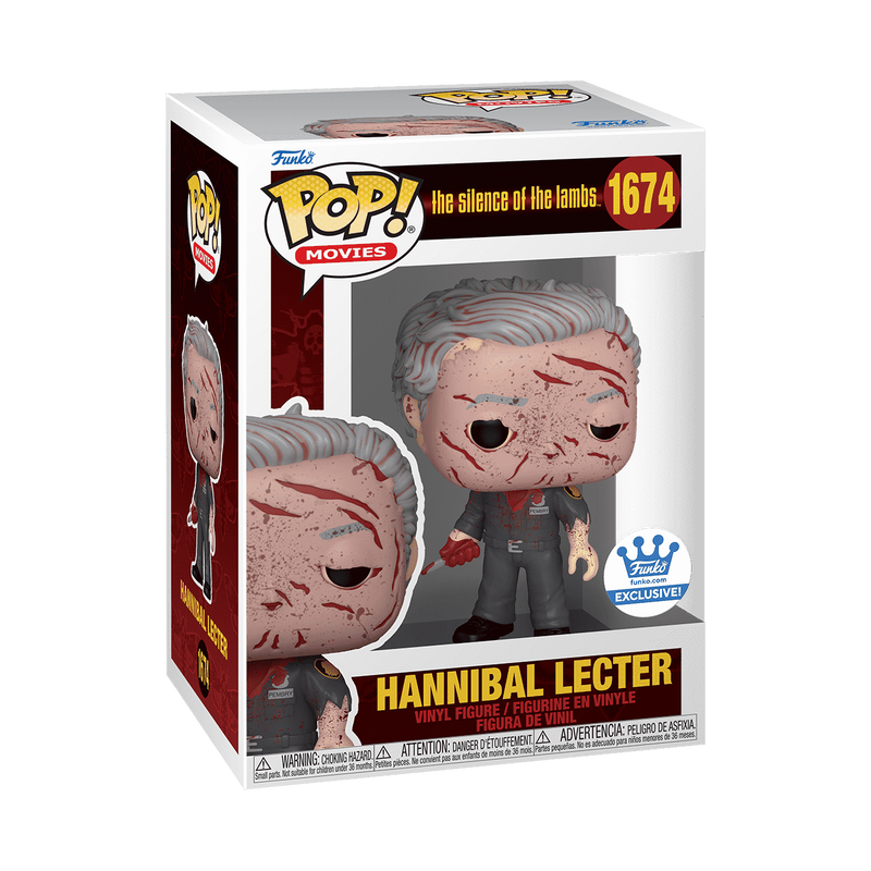 Funko Pop! Movies - Hannibal Lecter 1674 - The Silence Of The Lambs [Funko.com] Vinyl Figure