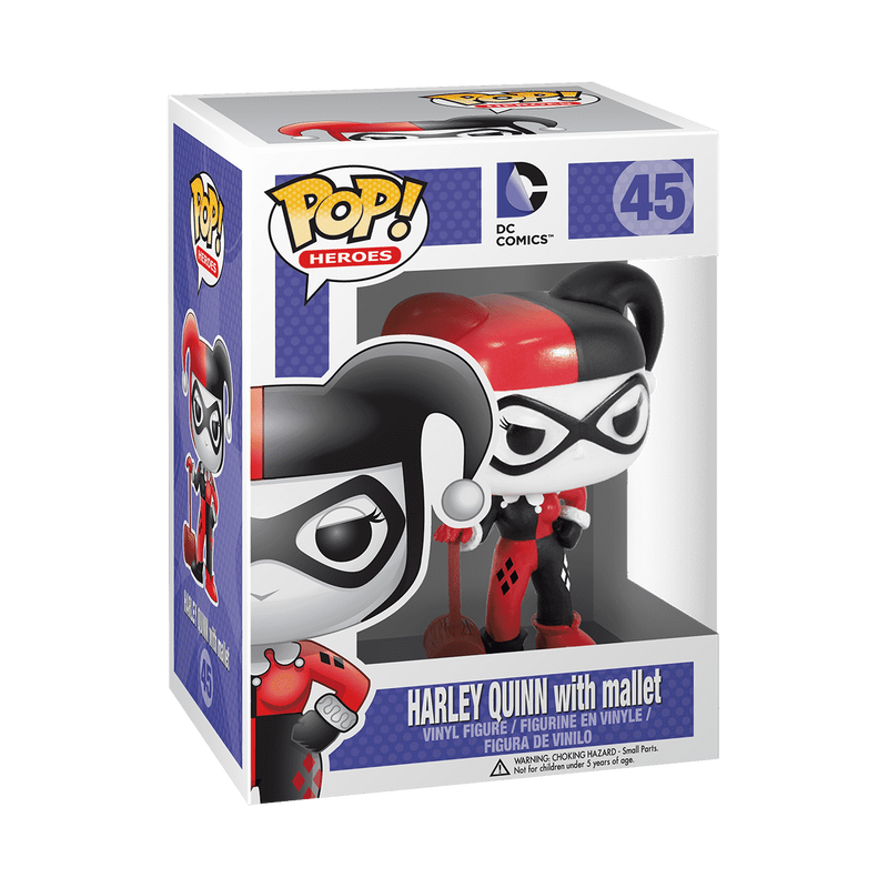Funko Pop! Heroes - Harley Quinn with Mallet 45 - DC Super Heroes Vinyl Figure