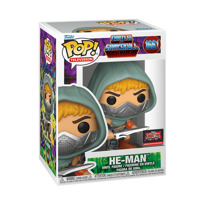 Funko Pop! Television - He-Man 1661 - Turtles of Grayskull [Target Con 2025] Vinyl Figure