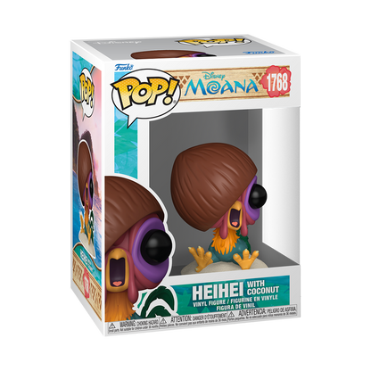Funko Pop! Disney - Heihei with Coconut 1768 - Moana Vinyl Figure