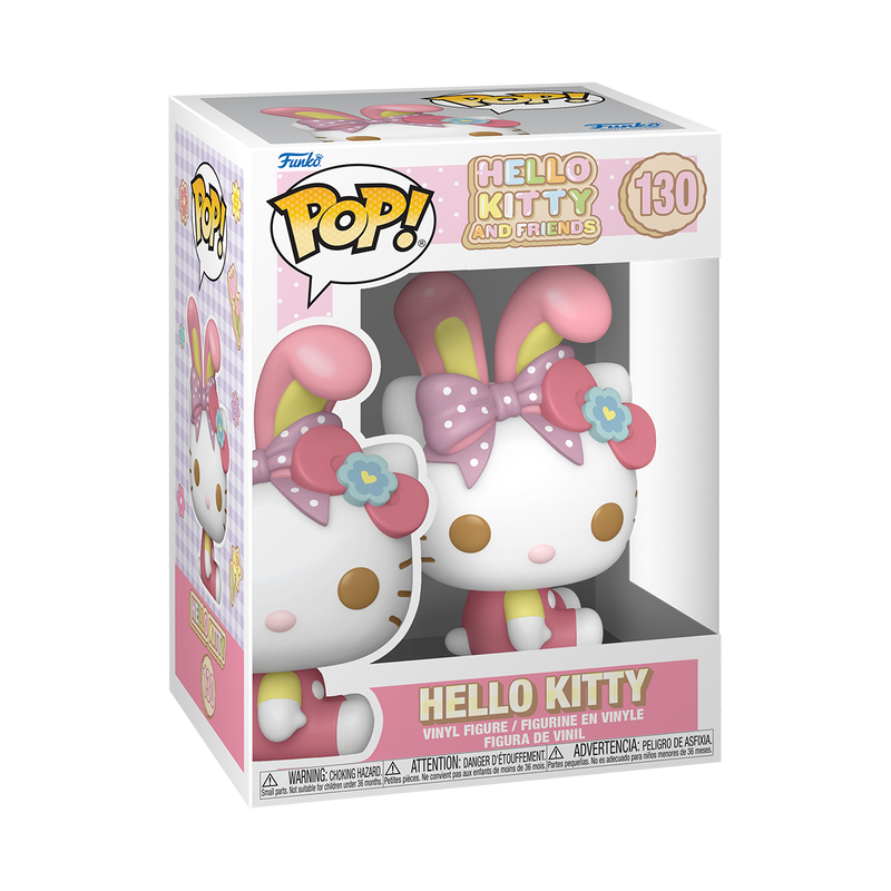 Funko Pop! Hello Kitty W/ Bunny Ears #130 - Hello Kitty & Friends Vinyl Figure