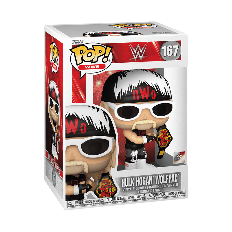Funko Pop! WWE - Hulk Hogan Wolfpac 167 - WWE Vinyl Figure