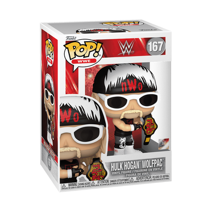 Funko Pop! WWE - Hulk Hogan Wolfpac 167 - WWE Vinyl Figure