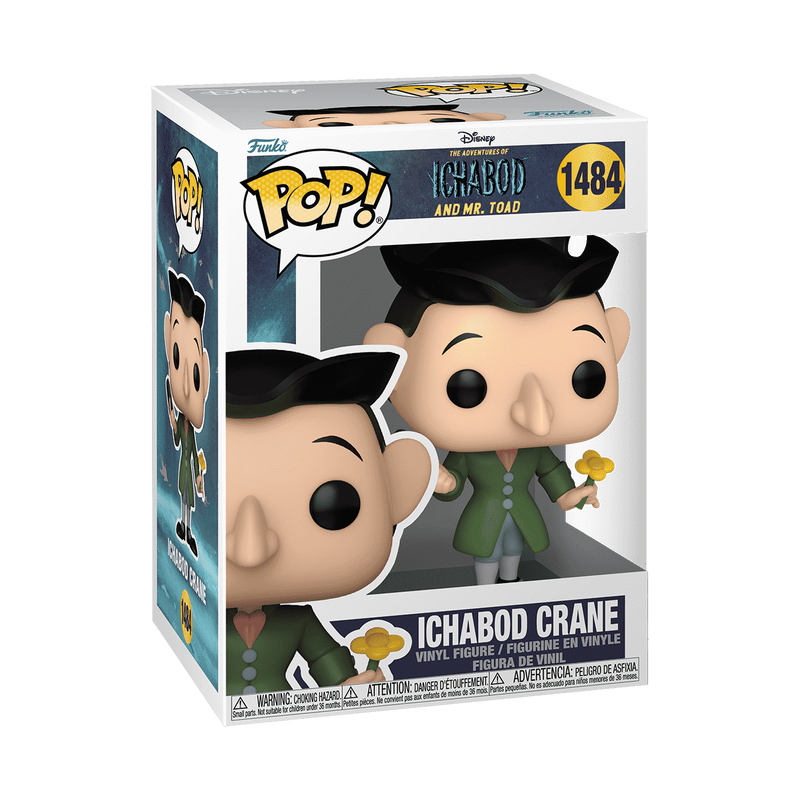 Funko Pop! Disney - Ichabod Crane 1484 - The Adventures of Ichabod and Mr. Toad Vinyl Figure